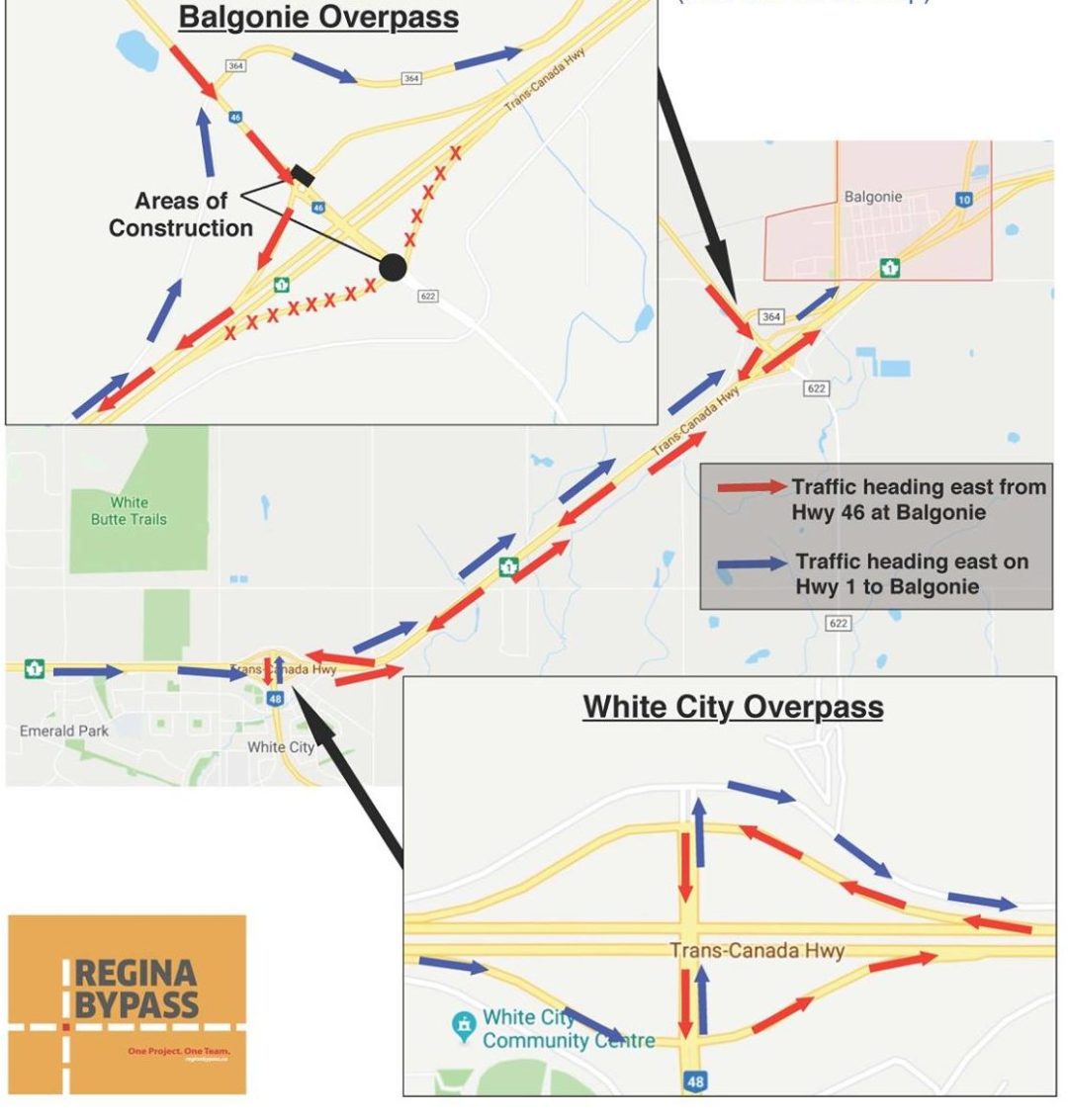 Balgonie Overpass Detour | Town of Balgonie